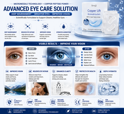 👁️Hoygi™Copper Lift Vision Support Microneedle Eye Patch✨-TY