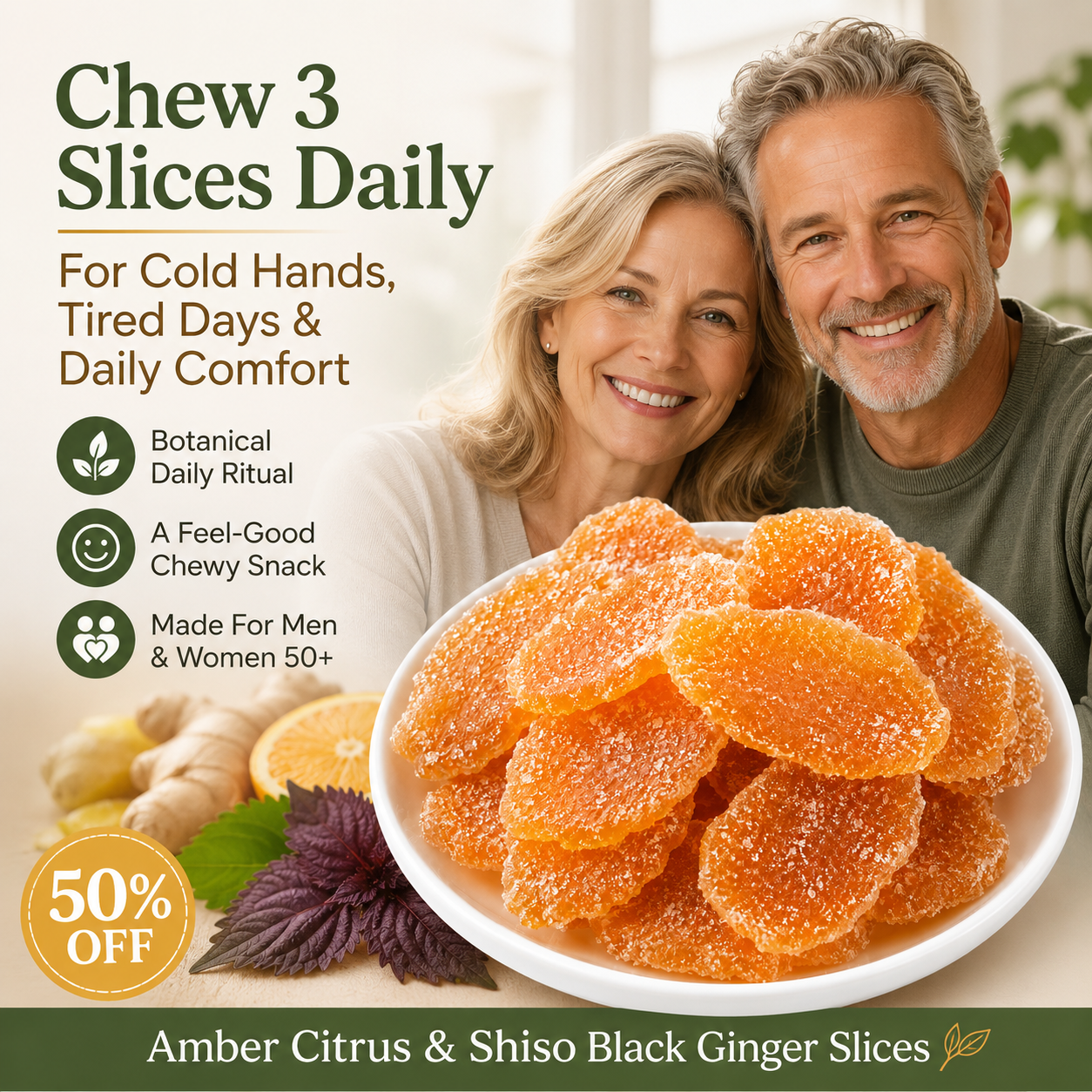 ⚡ Tired of Numb Hands & Sugar Spikes? Try This Herbal Chew! (50% OFF)🌿-TOP1