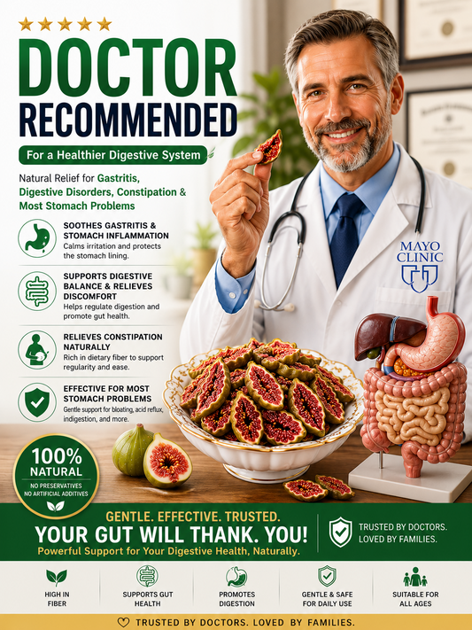 Rare Fresh Green Dried Figs 🌳Natural Gut-Healing Snack-TOP1