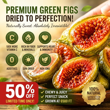 🌍From Jordan’s Sunny Farms To Your Table — Premium Dried Figs☀️ -H