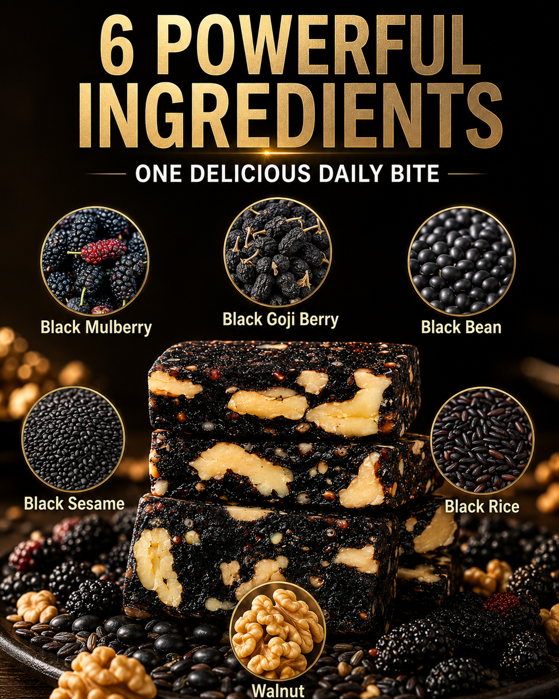 6-in-1 Black Superfood Hair Nutrition Bites™🔥-TOP1