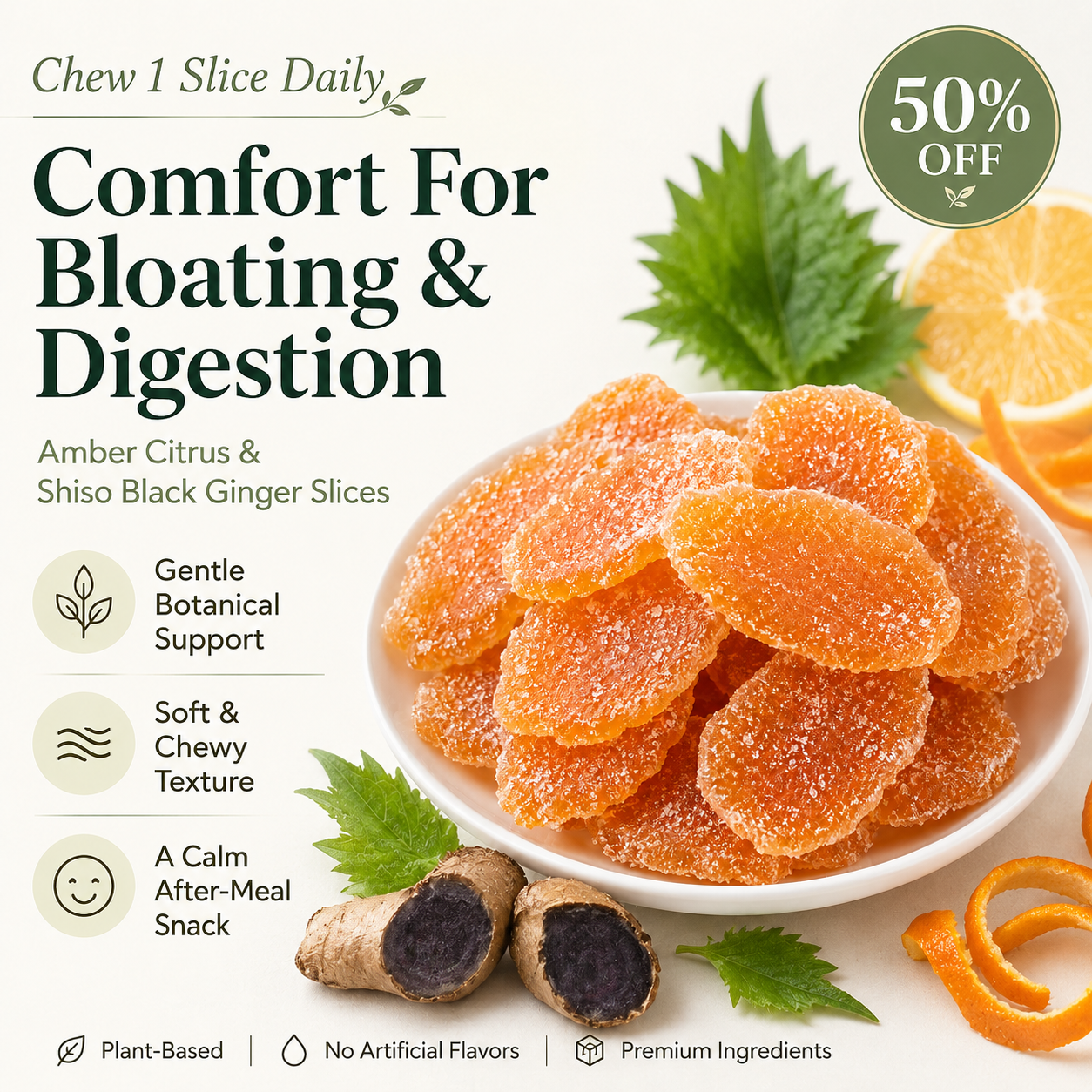 ⚡ Tired of Numb Hands & Sugar Spikes? Try This Herbal Chew! (50% OFF)🌿-TOP1