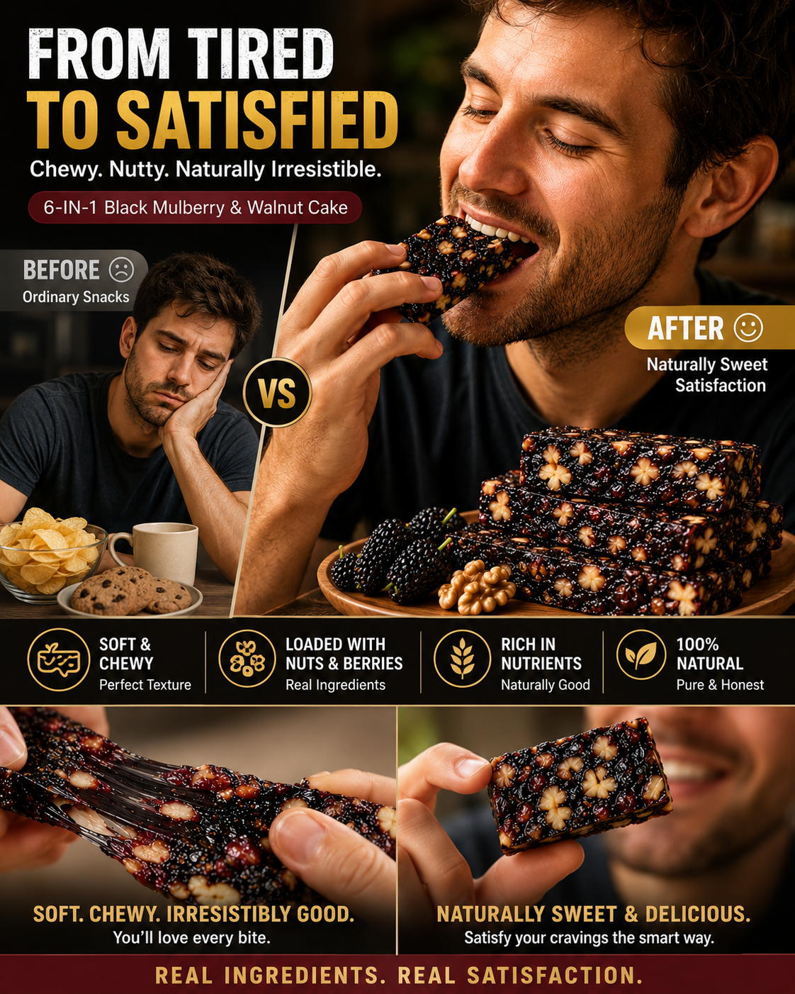 6-in-1 Black Superfood Hair Nutrition Bites™🔥-TOP1