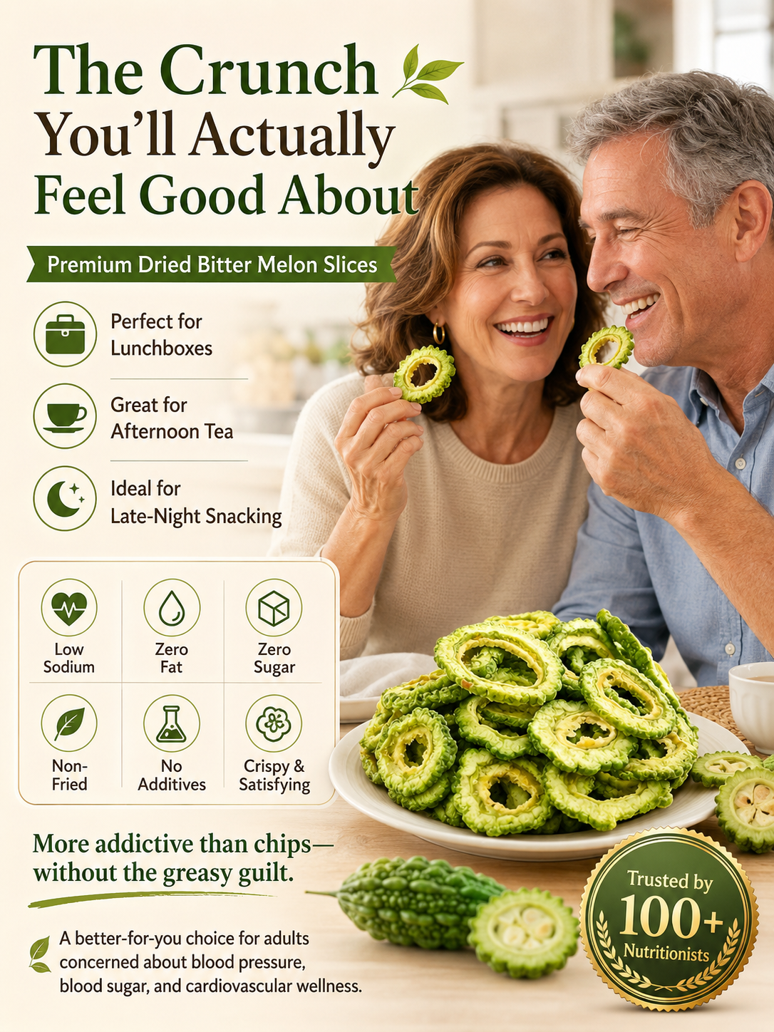 🌿Special Deal |Crispy Bitter Melon Chips -TY