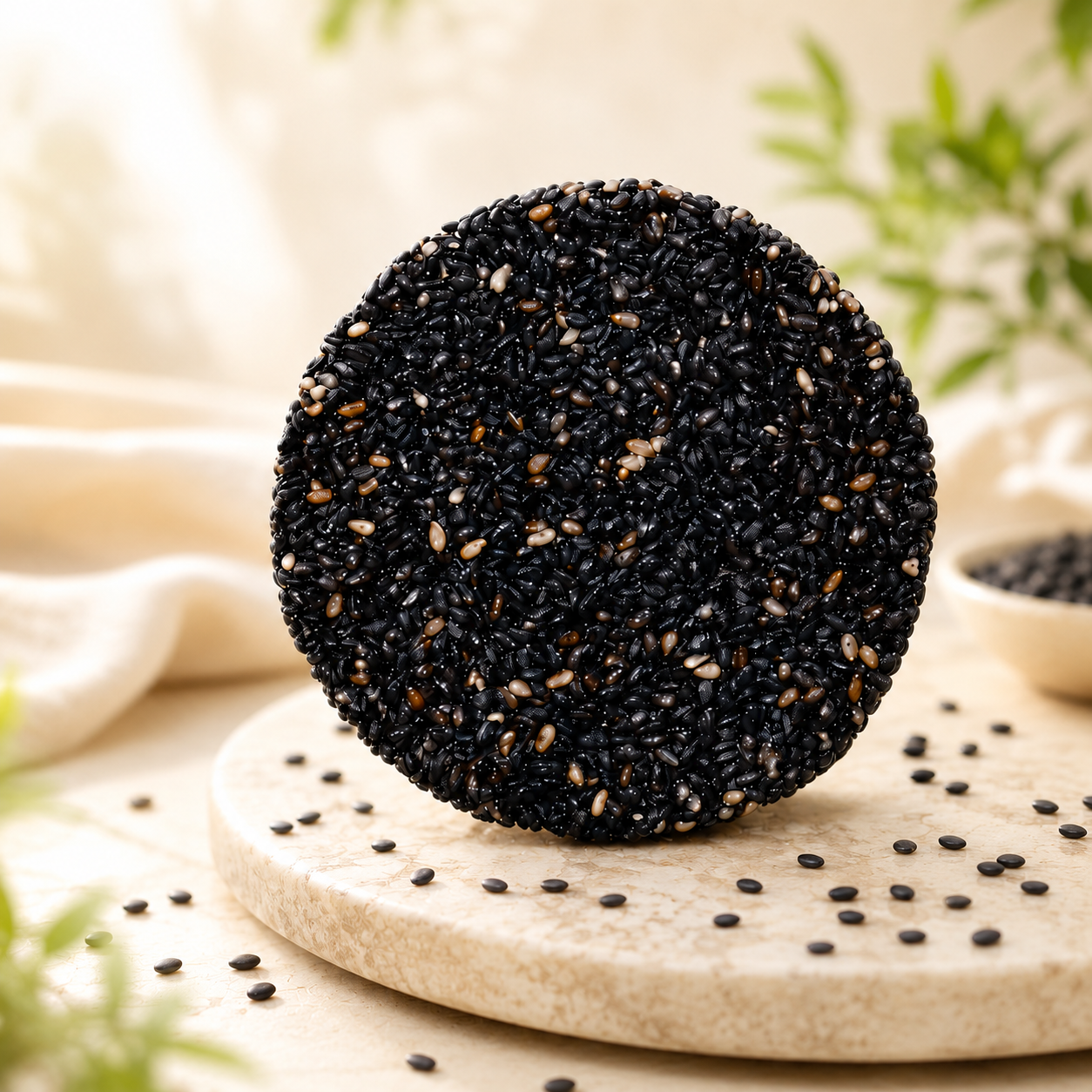 Crunch Your Way to Healthier Hair – Black Sesame Nutrition Crisps 🥣✨-TOP1