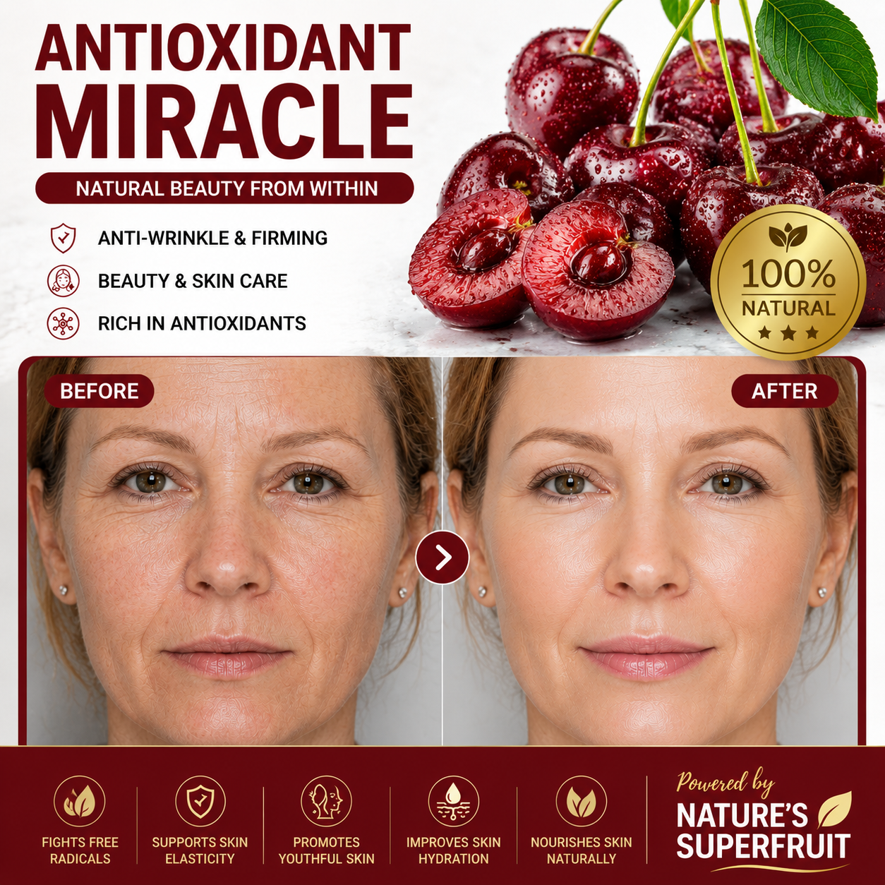 🍒 Premium Cherries – Nature’s Sweetest Delight-Rush