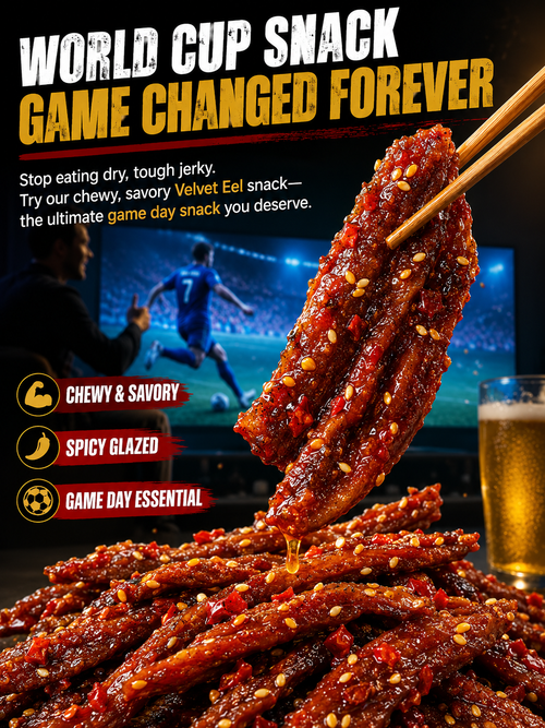 Velvet Eel™ — The Sweet & Spicy Protein Snack Everyone Can’t Put Down! 🔥-TOP1