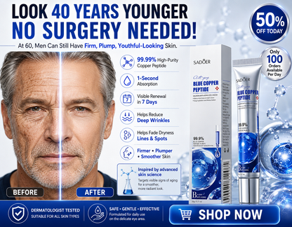 ✨ SADOER Blue Copper Peptide Anti-Aging Cream-TOP1