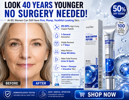 ✨ SADOER Blue Copper Peptide Anti-Aging Cream-TOP1