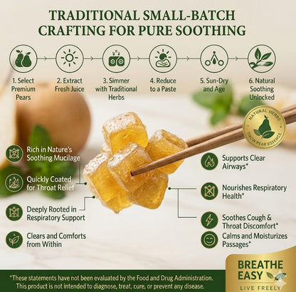 Snow Pear | Pure Respiratory Comfort & Throat Soothing Support-TOP1