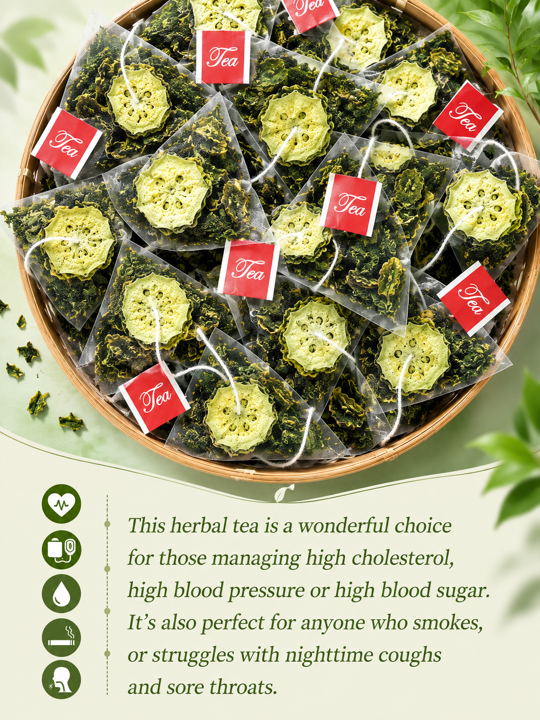 Mulberry Leaf Double Melon Tea - Natural Health Beverage 🍃🍵-HG