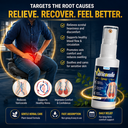 🌿Men’s Varicocele Relief Spray, Natural Intimate Care-H