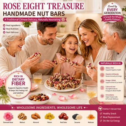🌹 Gourmet Rose & Pistachio Nut Slice | Artisanal Handcrafted Delight-H