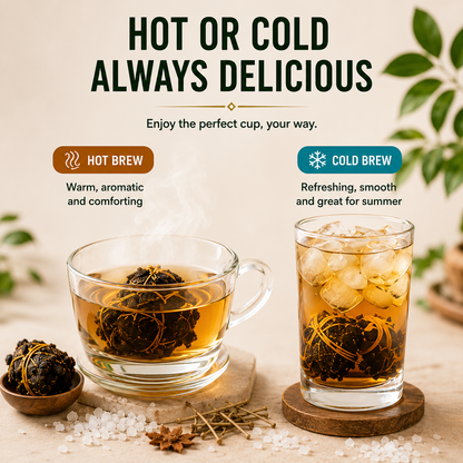 San Bao Zha – Tangerine Peel, Olive & He Gan Cao Herbal Drink-Rush