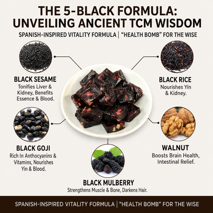 🌿  California Orchard Five-Black Mulberry Walnut Superfood Snack☀️ -@XXF8