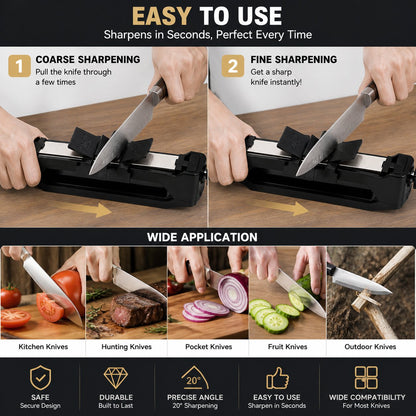 🔥LAST DAY 49% OFF - 🛠️🔪Venture Portable Knife Sharpener-Rush
