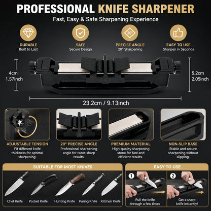 🔥LAST DAY 49% OFF - 🛠️🔪Venture Portable Knife Sharpener-Rush