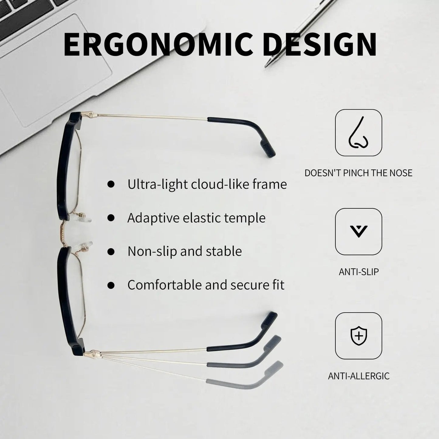 👓✨Auto-Adjusting HD Reading Glasses for Men & Women-Rush