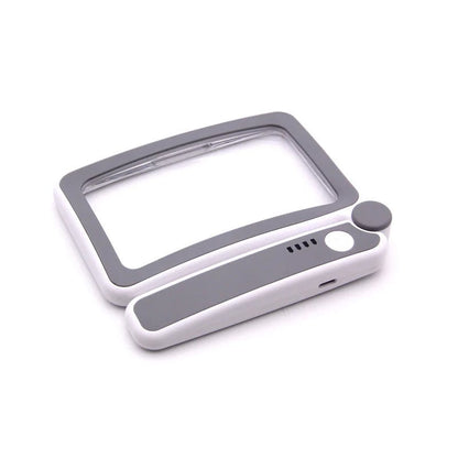 Folding Handheld Magnifying Glass with Light for Reading-Rush