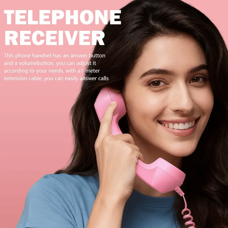 ☎️ Retro telephone handset with Type-C interface 📞-Rush