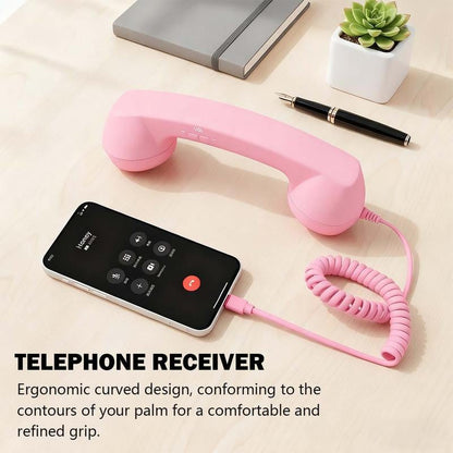 ☎️ Retro telephone handset with Type-C interface 📞-Rush