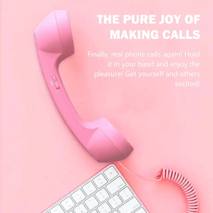 ☎️ Retro telephone handset with Type-C interface 📞-Rush