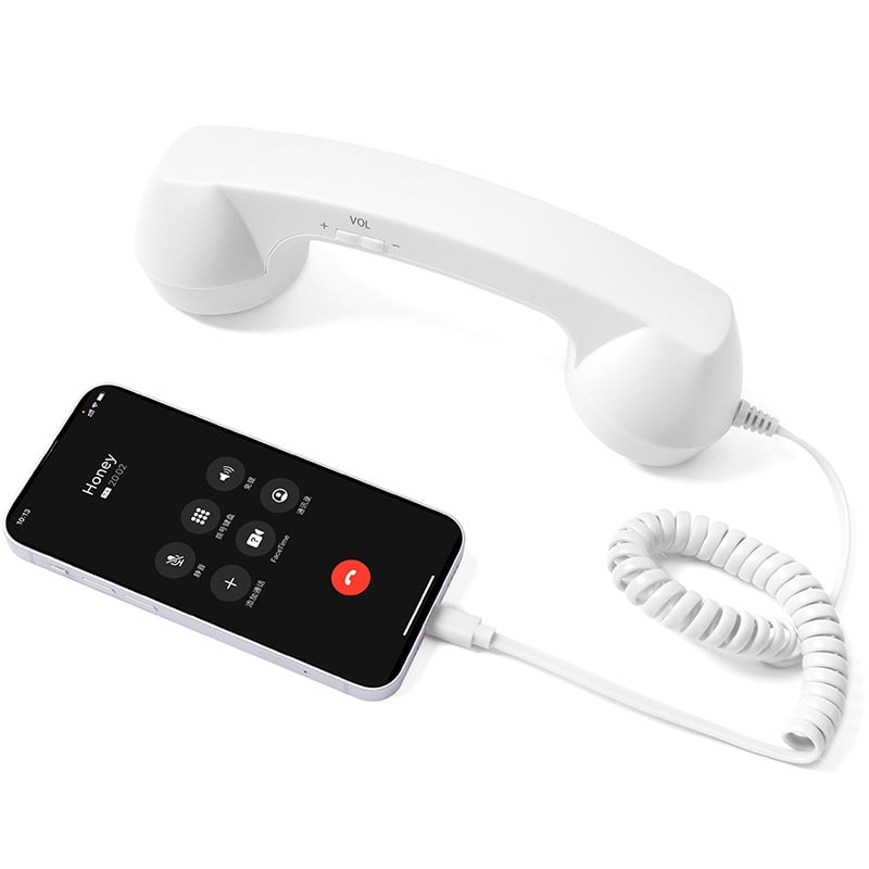 ☎️ Retro telephone handset with Type-C interface 📞-Rush