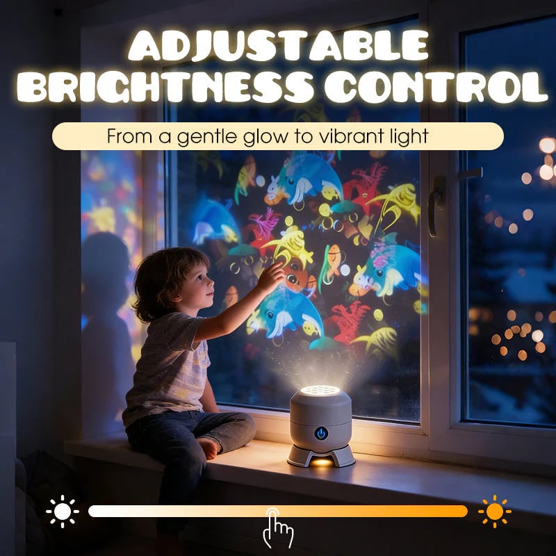 Dynamic rotating LED light projector-Rush