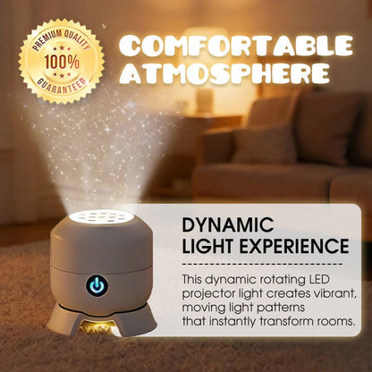 Dynamic rotating LED light projector-Rush