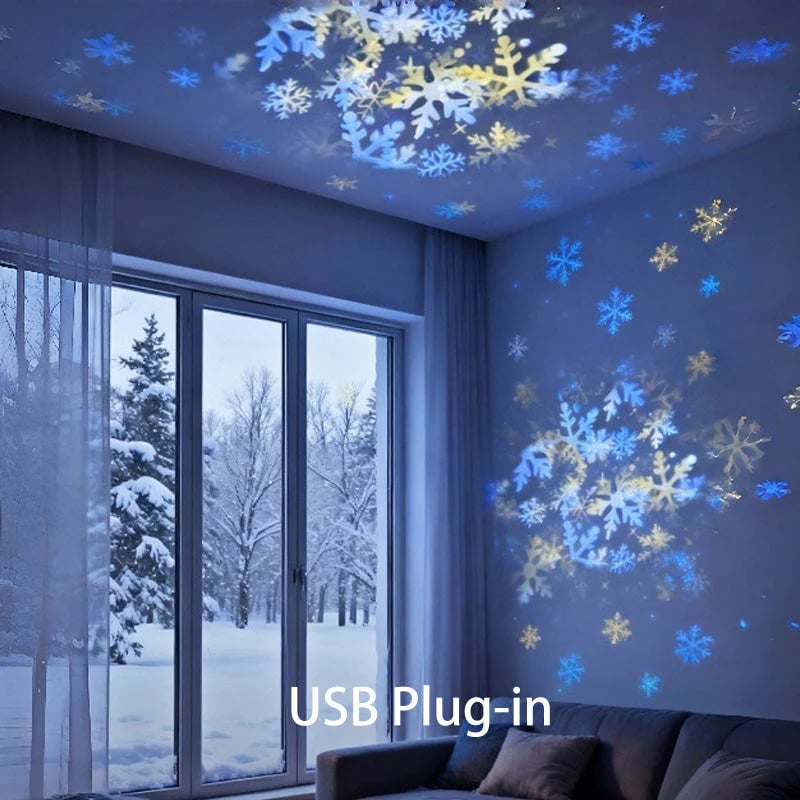 Dynamic rotating LED light projector-Rush