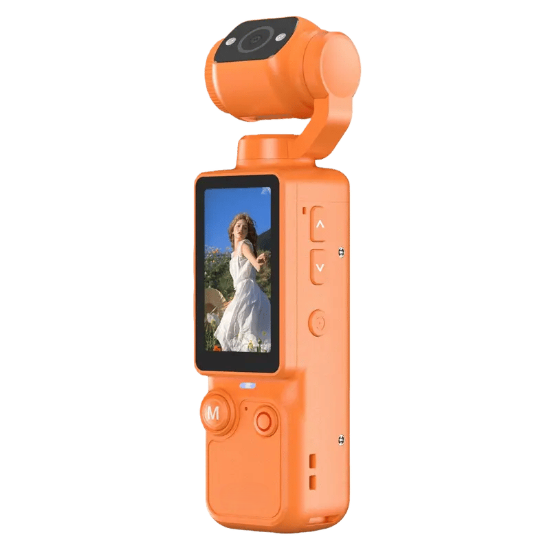 🎥 Upgraded Vlogging Camera – 180° Rotating Lens, Full-Body Video Recorder for Travel, Daily Life & Content Creation-Rush
