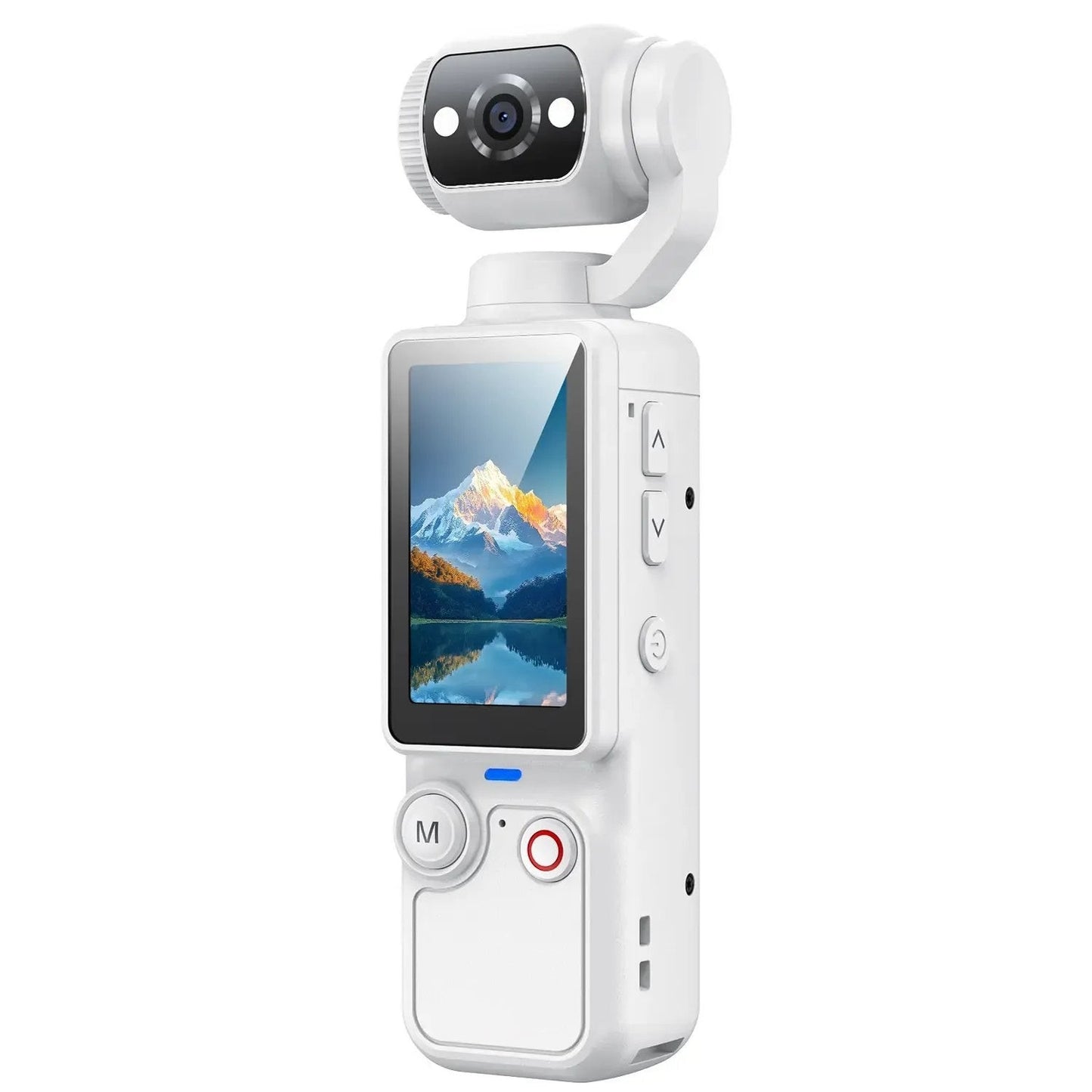 🎥 Upgraded Vlogging Camera – 180° Rotating Lens, Full-Body Video Recorder for Travel, Daily Life & Content Creation-Rush