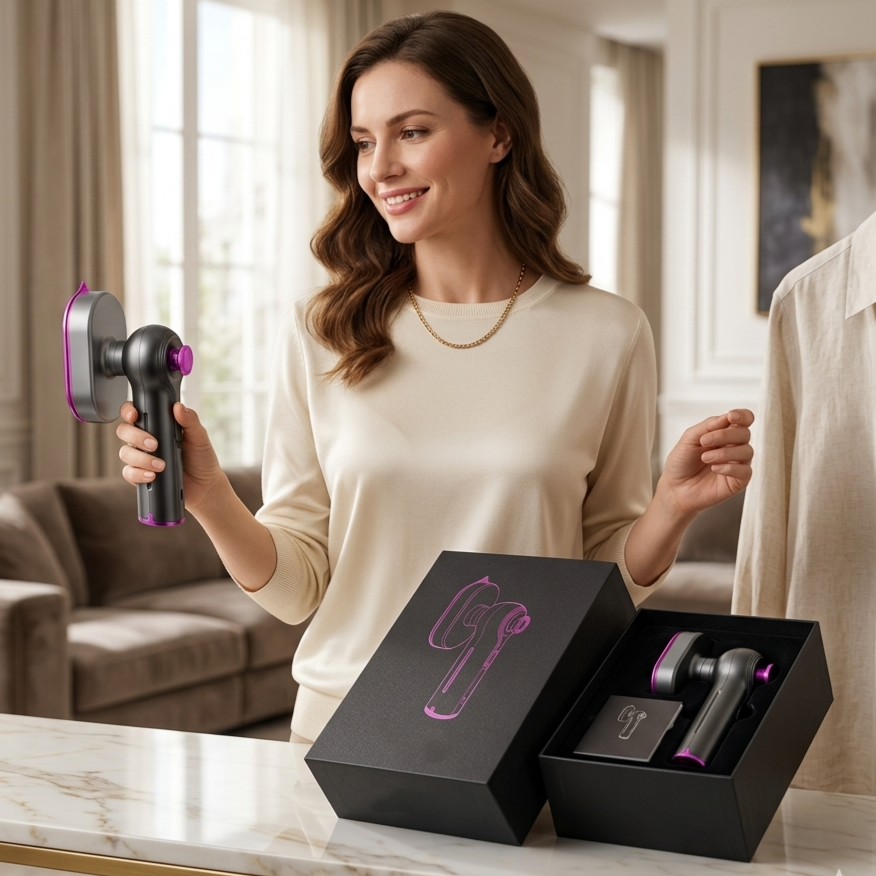 👕Toss Your Bulky Iron! Portable Steamer Irons Wrinkles In Seconds-HG