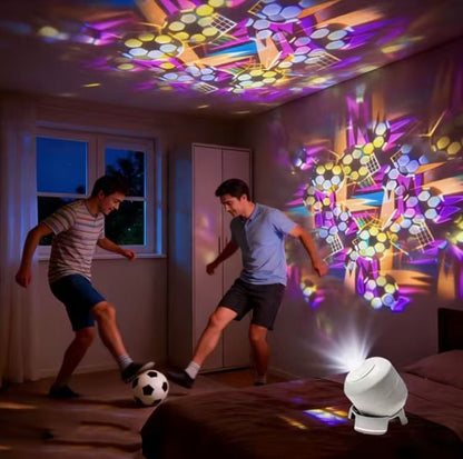 Dynamic rotating LED light projector-Rush