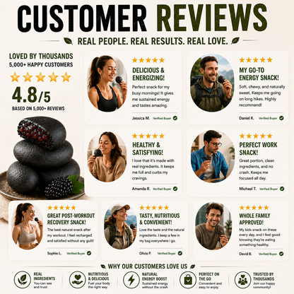 Five Black Mulberry Purple Rice Cake | Traditional Plant-Based Superfood Snack-Rush