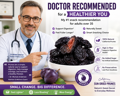 California Sun-Dried Prunes 🌟 The 24-Hour Metabolism Reset 🌟-TOP1