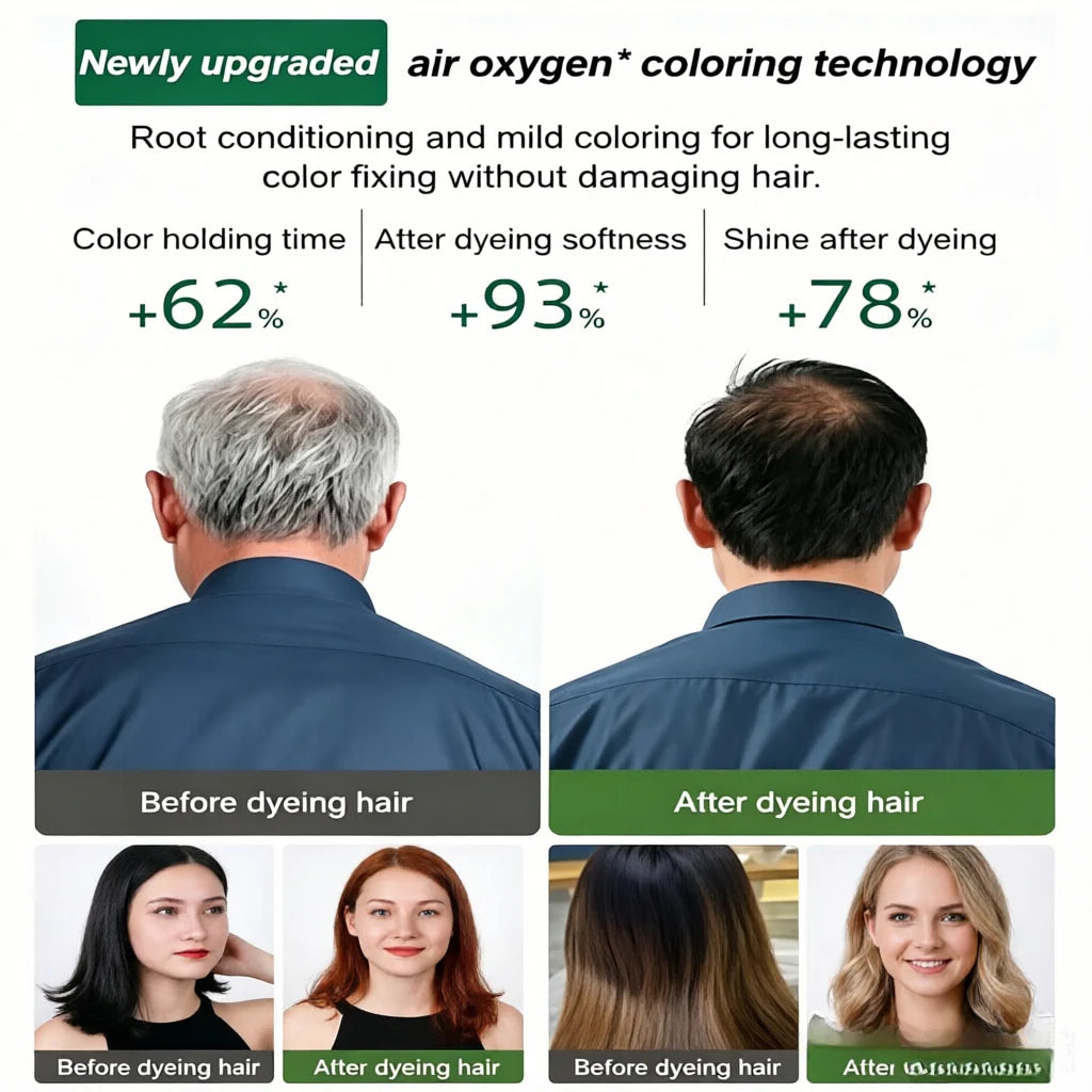 ✨Hair Dye Comb for Fast Root Touch-Ups. Plant-Based. Scalp-Friendly-HG
