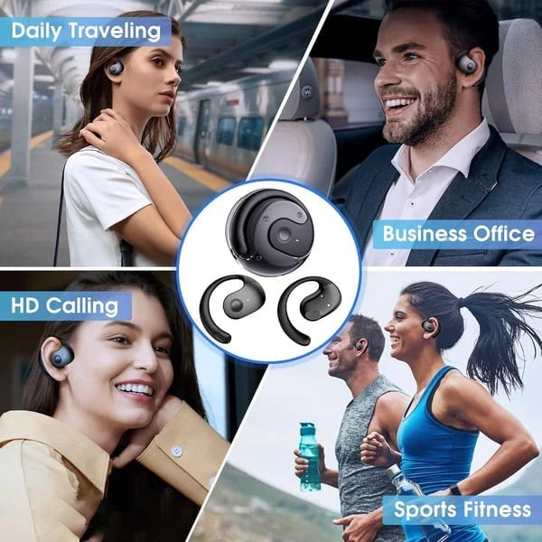 🏆AI-Powered Wireless Bluetooth 5.4 Earphones | Ultra-Clear Translation -HG