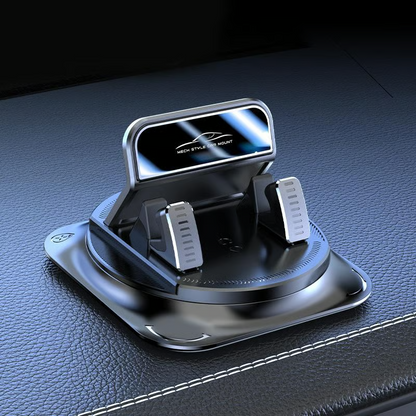 Car phone holder 360 degree rotation, suitablefor car navigation in-car dashboard-HG
