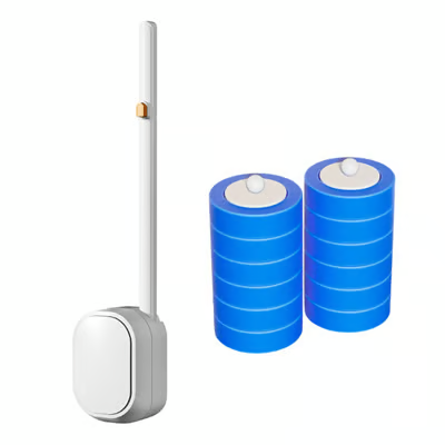 🚽Disposable brush heads and hands-free design for effortless bathroom cleaning-HG