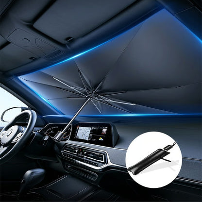 ☀️No More Hot Steering Wheel! Car Windshield Sun Shade Umbrella-HG