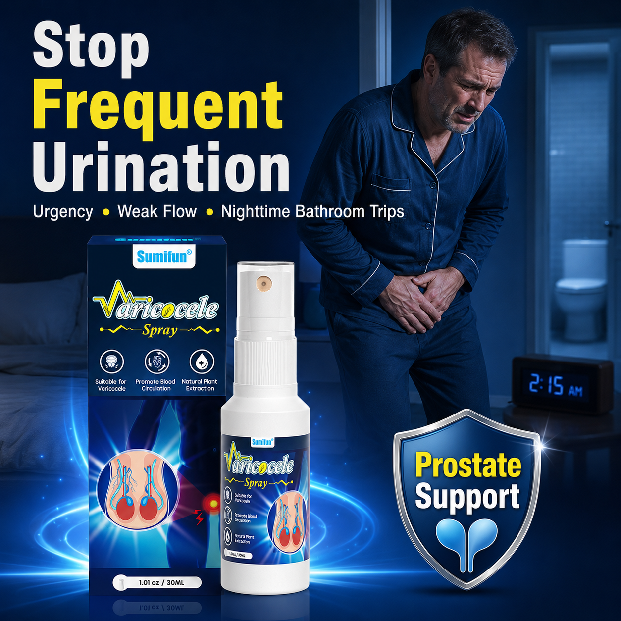 Sumifun men’s everyday urinary comfort routine